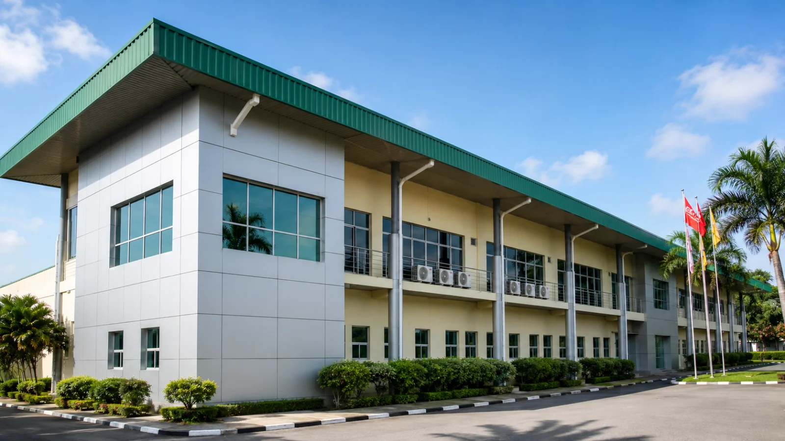 Exterior of the Royce Pharma facility
