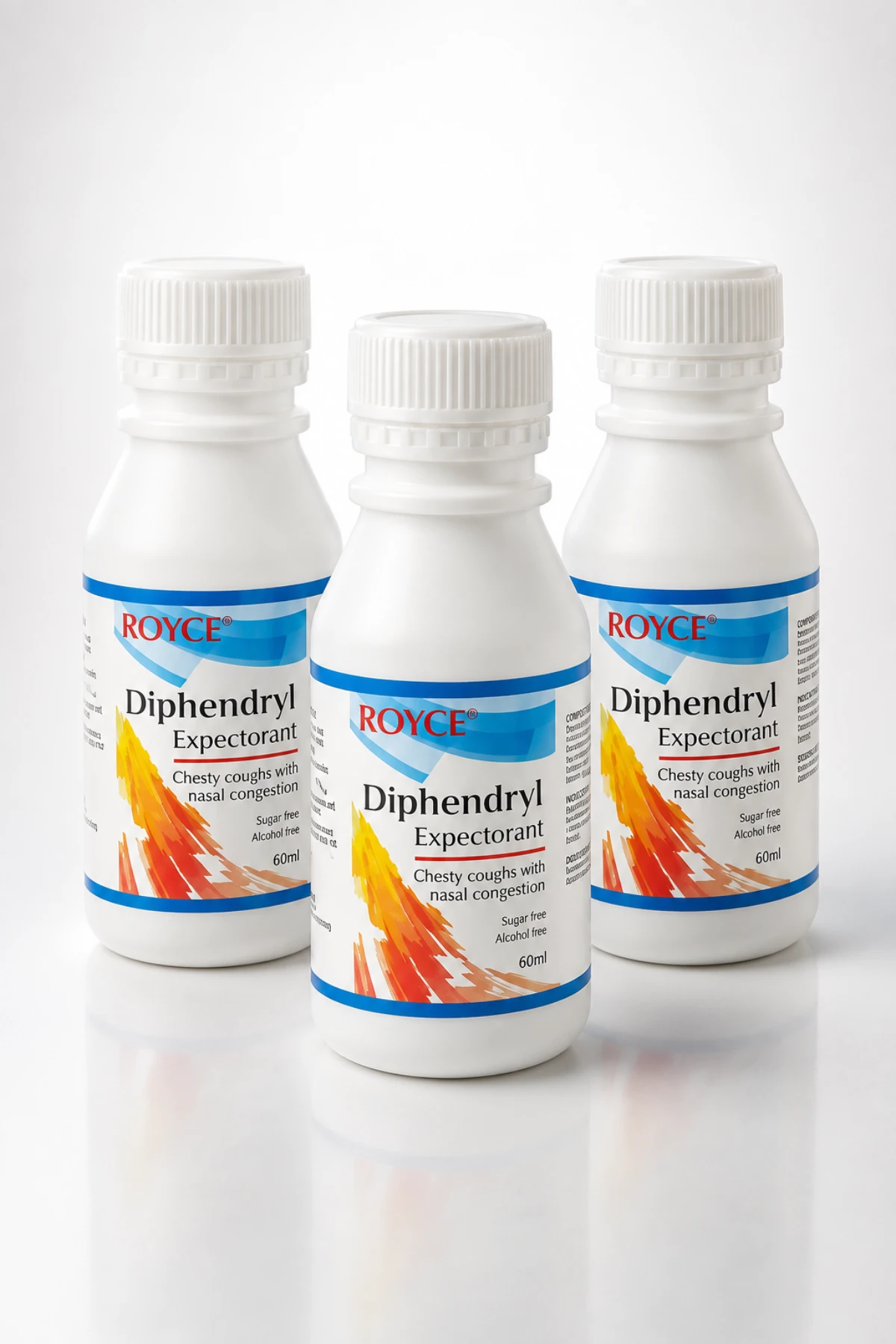 Diphendryl Expectorant product packaging