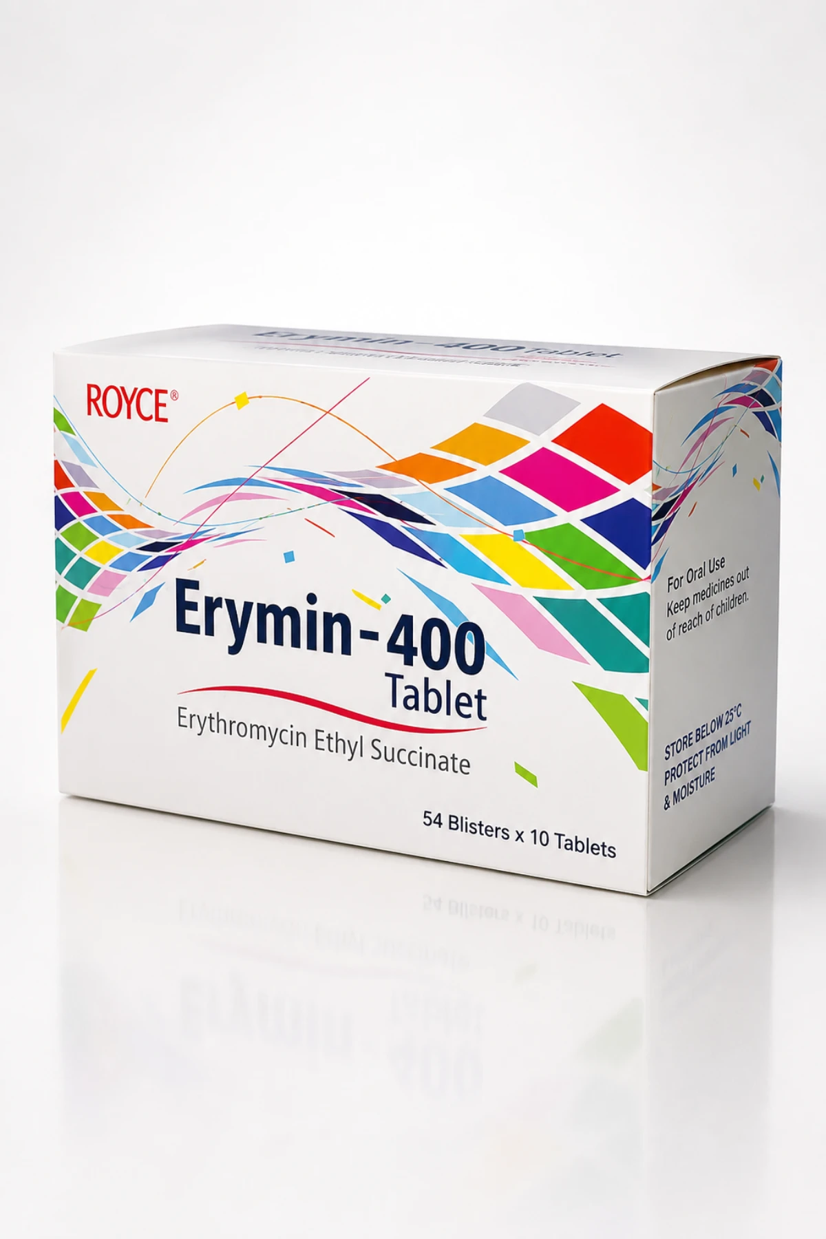 Erymin-400 Tablet product packaging