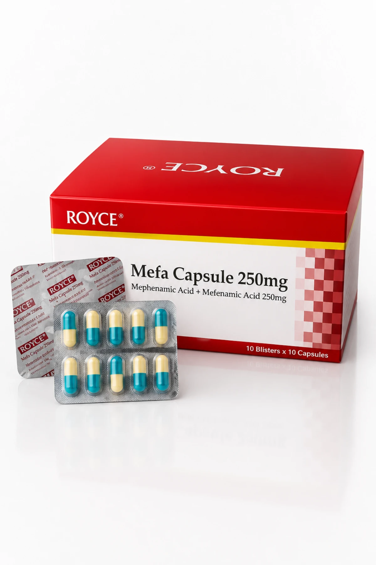 Mefa Capsule 250mg product packaging