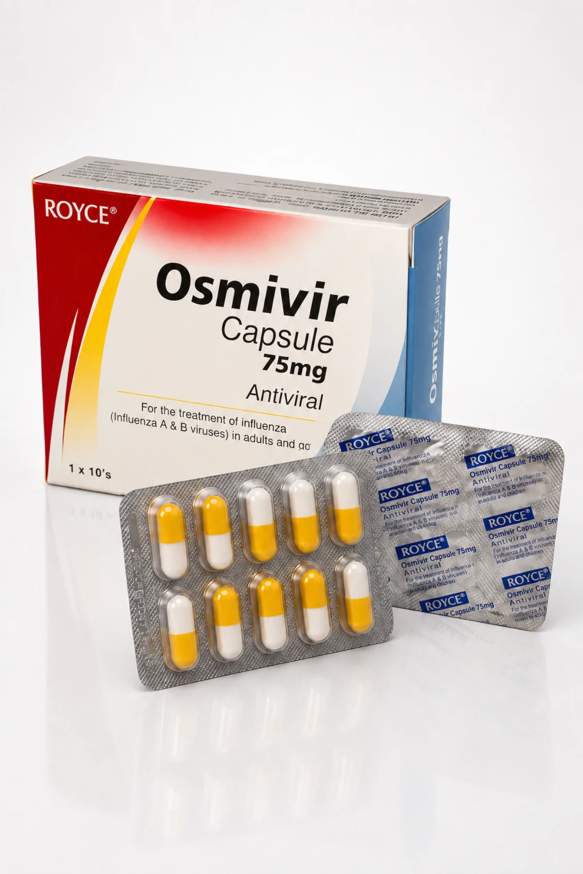 Osmivir Capsule 75mg product packaging