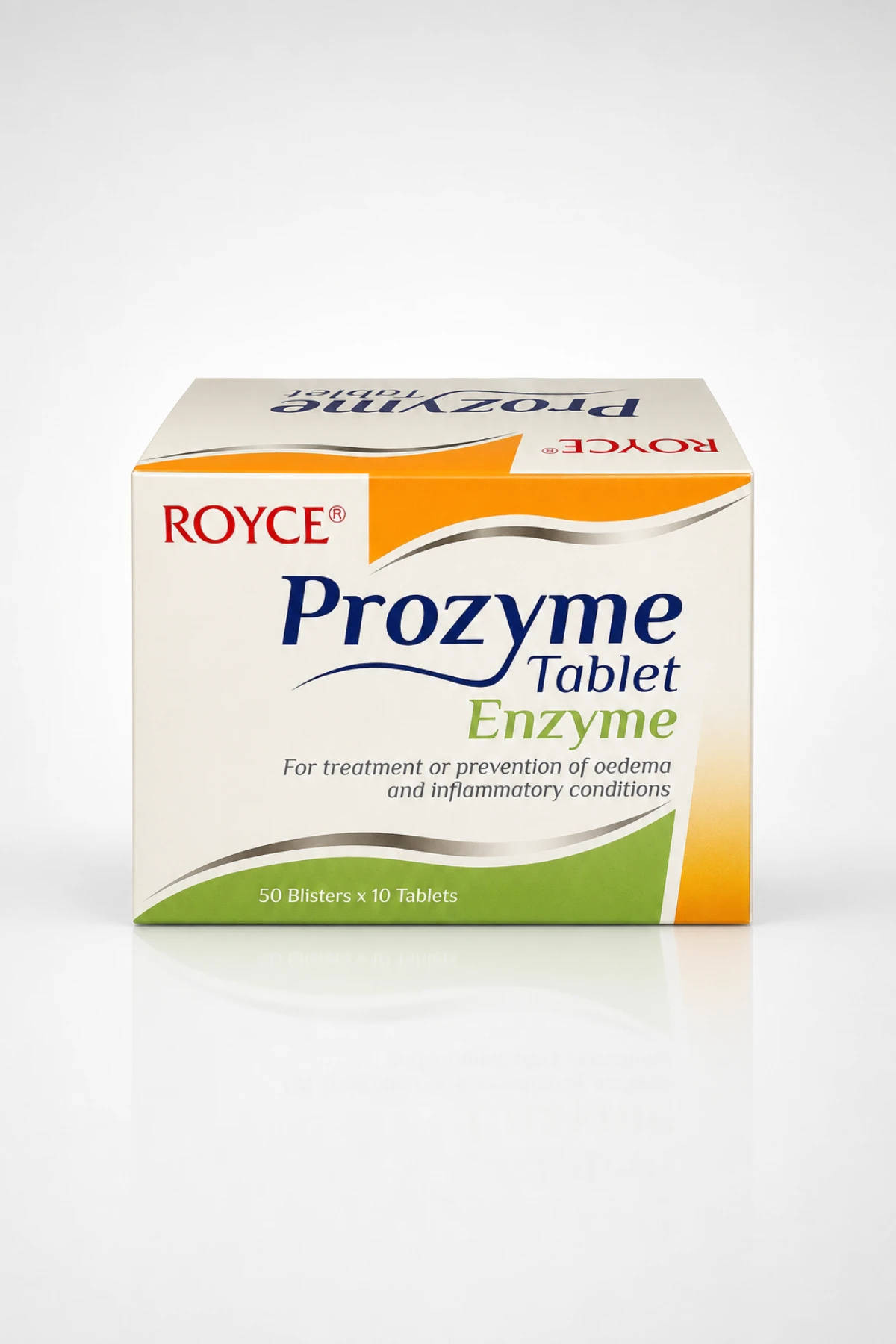 Prozyme Tablet product packaging