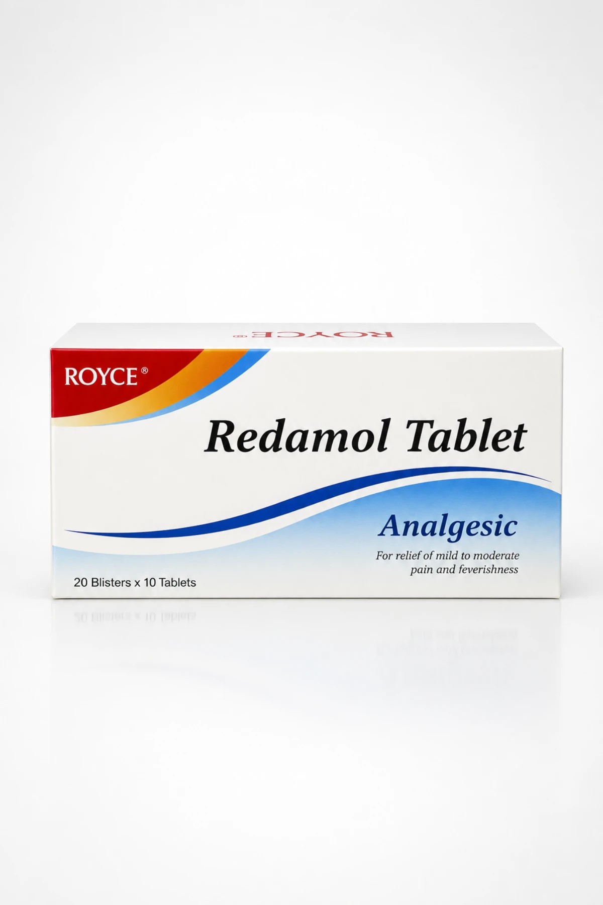 Redamol Tablet product packaging